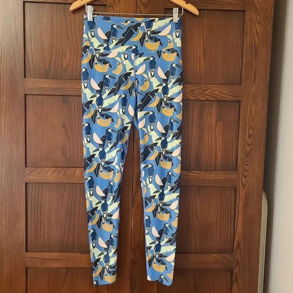 Mott50 Sun Protection Leggings UPF50+ Size Medium Toucans